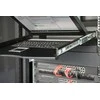 Assmann Electronic DIGITUS modulinė 43,2 cm 17 colių TFT konsolė su 8 prievadų KVM US klaviatūra RAL 9005 juodos spalvos