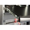 Assmann Electronic DIGITUS modulinė 48,3 cm 19 colių TFT konsolė su 8 prievadų KVM US klaviatūra RAL 9005 juodos spalvos