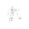 Laikiklis Assmann Electronic DIGITUS Single Monitorius stulpas