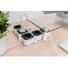 Assmann Electronic DIGITUS DA-70620 Lanksti maitinimo juosta 3680 W 250VAC 50 Hz 4x saugos lizdas 16 A 2x USB A jungtis 2,4 A