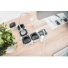 Assmann Electronic DIGITUS DA-70620 Lanksti maitinimo juosta 3680 W 250VAC 50 Hz 4x saugos lizdas 16 A 2x USB A jungtis 2,4 A