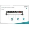Assmann Electronic DIGITUS 4 krypčių biuro lizdų juostelė su 2x USB jungtys