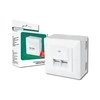 Digitus CAT 6 sieninis lizdas 2xRJ45