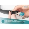 Assmann Electronic DIGITUS Cable Sock spalva juodas 2m