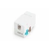 Assmann Electronic DIGITUS Keystone Modul Cat6 RJ45 neekranuoto kabelio montavimas per E klasės LSA juosteles