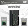 Assmann Electronic DIGITUS USB M.2 NVMe Clonestation SSD NVMe 20Gbits USB 3.2 Gen2 aliuminio be įrankių