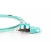 Assmann Electronic „Assmann“ elektroninis DIGITUS šviesolaidinis laidas nuo SC iki SC daugiamodis 50/125 m dvipusis ilgis, 2 m, OM3 klasė