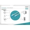 DIGITUS DK-1512-005/WH Premium CAT 5e UTP patch kabelis 0,50m spalva baltas