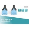 Assmann Electronic DIGITUS CAT 5e U-UTP patch kabelis PVC AWG 26/7 ilgis 10m spalva juodas