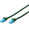 Assmann Electronic DIGITUS CAT 5e U-UTP patch kabelis PVC AWG 26/7 ilgis 5m spalva žalias