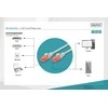 Assmann Electronic DIGITUS CAT 6 U-UTP patch kabelis PVC AWG 26/7 ilgio 1m spalvotas pilkas