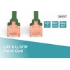 Assmann Electronic DIGITUS CAT 6 U-UTP patch kabelis PVC AWG 26/7 ilgis 1m spalva žalias