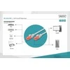 Assmann Electronic DIGITUS CAT 6 U-UTP patch kabelis PVC AWG 26/7 ilgio 5m spalvotas pilkas