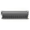 Assmann Electronic DIGITUS Patch Panel 10 colių Cat6 12 prievadų ekranuotas 10 colių