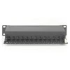 Assmann Electronic DIGITUS Patch Panel 10 colių Cat6 12 prievadų ekranuotas 10 colių