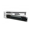Assmann Electronic DIGITUS CAT 5e D klasės Patch Panel neekranuotas 8 prievadų RJ45 8P8C LSA 1U 254 mm (10 colių) Rack Mount spalva juodas RAL 9005