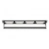 Assmann Electronic DIGITUS Patch Panel 19colių 24Port Cat5e STP neekranuotas montavimas apie LSA juodas RAL9005 be LSA dangtelio