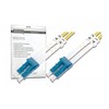Assmann Electronic DIGITUS LWL patchable LC/LC 09/125um singelmode Duplex be halogenų su protokolu geltona 5m