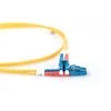 Assmann Electronic DIGITUS LWL patchable LC/LC 09/125um singelmode Duplex be halogenų su protokolu geltona 1m