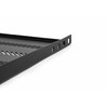 Assmann Electronic DIGITUS TN-19-550-1U-BK DIGITUS Lentynėlė fiksuotam montavimui 483mm 19 RACK 1U 550cm juodas