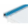 Assmann Electronic DIGITUS 19 colių šviesolaidinis stumdomas sujungimo dėžė 1U įrengtas 24xLC Duplex OS2 pilkas