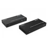 Digitus HDMI plėstuvas / plėstuvas 4K 60 Hz 150 m per vytos poros Cat.6A/7/8 HDBaseT HDCP2.2 IR EDID PoC, sukomplektuotas
