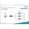 Assmann elektroninis DIGITUS 4K HDMI plėtiklio imtuvo blokas per IP/CAT 5 6 120 m POE