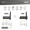 Digitus Wireless HDMI Extender/Splitter Set (100m, 1x4) | DS-55346 | Juodas