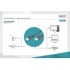 Assmann Electronic ASSMANN USB2.0 ilgintuvas 1,8m USB A/M į A/F masinis juodas