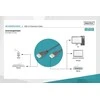 Assmann Electronic ASSMANN USB2.0 ilgintuvas 1,8m USB A/M į A/F masinis juodas
