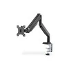 „Assmann Electronic DIGITUS DA-90394“ vienos dujinės spyruoklės monitoriaus spaustuko laikiklis 17–32 colių maks. 9kg. juodas
