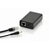Assmann Electronic DIGITUS Gigabit PoE+ Splitter 10 100 1000 Mbps 24W Įvestis: 802.3at PoE Išėjimas: 5V 2A 9V 2A 12V 2A plastikinis korpusas juodas