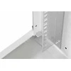 Digitus 19" 4U sieninė tinklinė spintelė, SOHO PRO 240 x 540 x 400 mm, keliamoji galia 60kg, stiklinės durys, išskleistos, Pilka