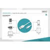 DIGITUS USB-A prie Lightning MFI C89, 2M | Skaitmenas