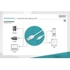 DIGITUS USB-A prie Lightning MFI C89, 2M | Skaitmenas