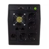Assmann Electronic DIGITUS Line-Interactive UPS 1500VA/900W 12V/9Ah X2 baterija 4x CEE 7/7 AVR USB RS232 RJ-11/45 LCD ekranas