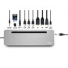 I-TEC USB-C Metal Ergonomic 4K 3x Ekrano prijungimo stotis su PD 100 W + I-tec universalus įkroviklis 100 W