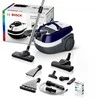 Sauso ir šlapio valymo dulkių siurblys Bosch AquaWash&amp;Clean BWD41740, Violetinis