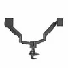 EDBAK stalo laikiklis | DMV02 dviguba pasukama svirtis | Aukščio reguliavimas, posvyris | 19-35 " | Maksimalus svoris (keliamoji galia) 20 kg | Juodas