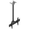 Laikiklis EDBAK | Tvirtinimas prie lubų | MBV1155-L | 42-57 " | Maksimalus svoris (keliamoji galia) 70 kg | Juodas