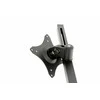 Laikiklis EDBAK Desk Mount | SV11 desk mount for three monitors | Height adjustment, tilt | 19-27 " | Juodas