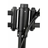 Laikiklis EDBAK Desk Mount | SV11 desk mount for three monitors | Height adjustment, tilt | 19-27 " | Juodas