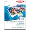 Ednet laminavimo maišeliai vizitinėms kortelėms, 80 mic., 60x95mm, 50 vnt.91527