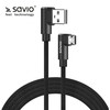 Kabelis su dvipuse USB jungtimi CL-162 SAVIO 2m