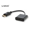 DisplayPort Adapteris - Savio CL-55 - 0,2 m HDMI A Tipo (Standartinis) Juodas
