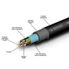 SAVIO HDMI (M) Cable, 20m, juodas, auksinis tips, v1.4 high speed, ethernet/3D CL-75