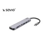 Daugiafunkcis USB HUB Type C 7in1 SAVIO AK-47