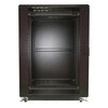 EXTRALINK 27U 800X800 stovima spintelė juodas