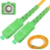 Extralink Oem FIBER OPTIC PATCHCORD SM 2M SIMPLEX 9/125, SC/APC-SC/APC 3MM