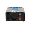 EXTRALINK automobilio įtampos keitiklis 12V-230V 300W modifikuotas sinusas OPIM-300W